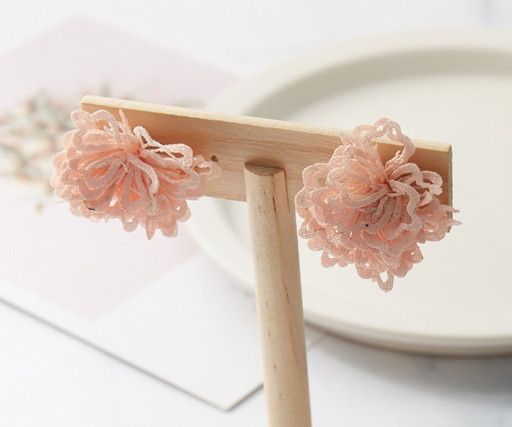 Alternative view of 蒲公英耳夾♥粉2對