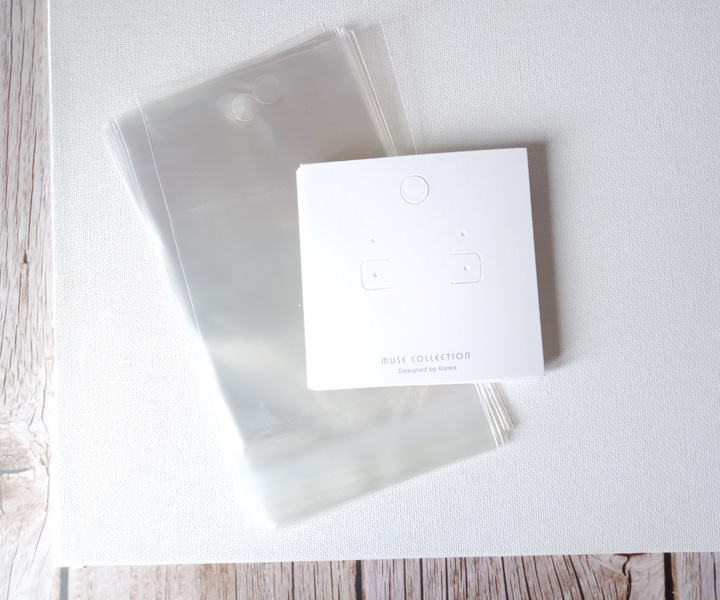 ~多功飾品耳環卡+袋子(20組)-1包