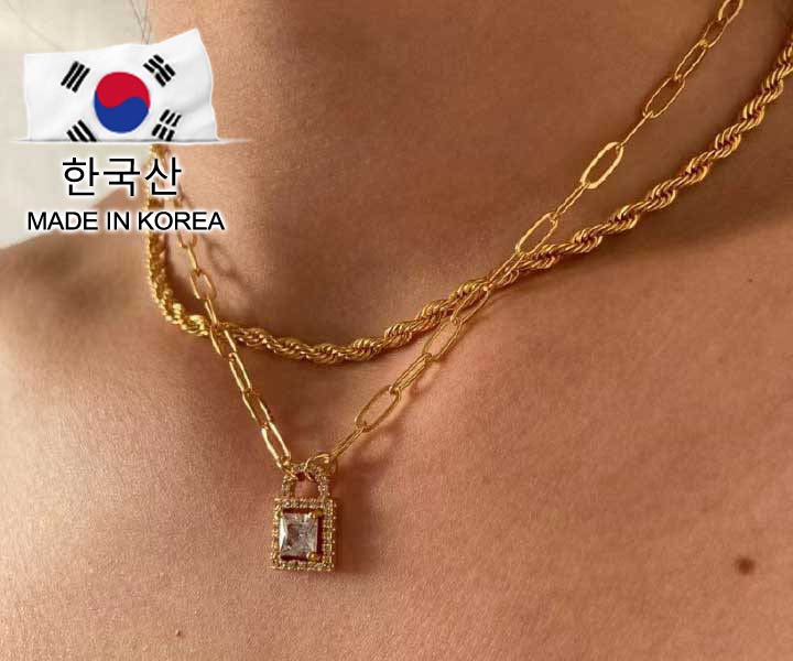 伊西絲之鎖項鍊-金1條