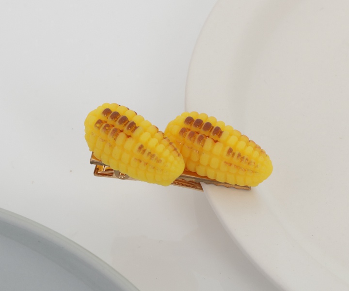 食物派對髮夾-1組5入