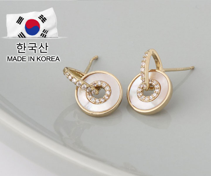 時光之圈耳環-1對