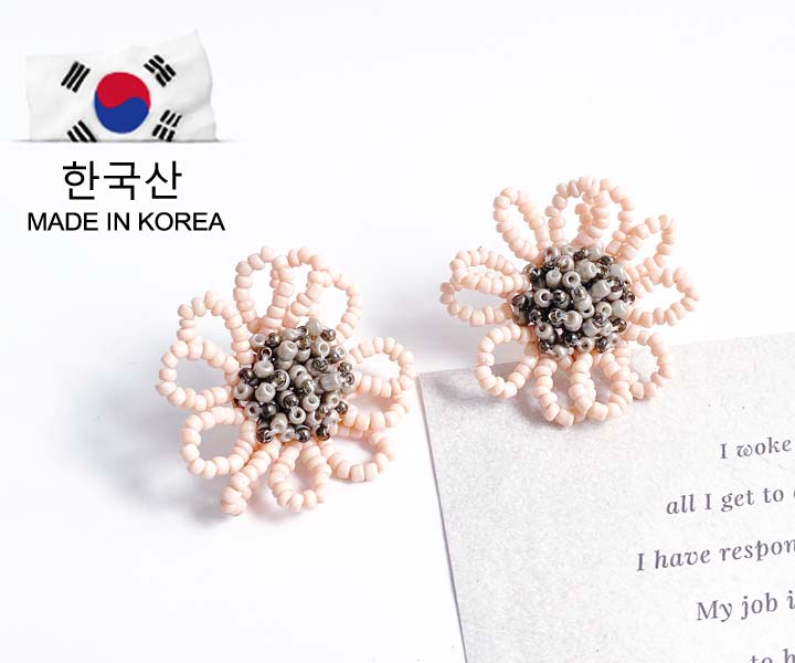 뉴뉴nyunyu水晶手工串耳環
